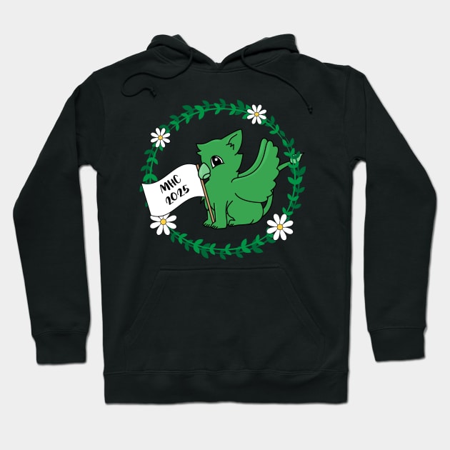 Mount Holyoke Green Griffins 2025 Hoodie by maya-reinstein